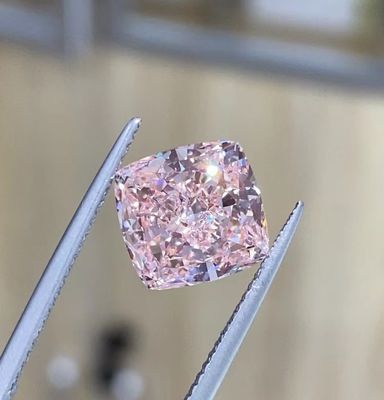 ODM cor-de-rosa crescido do OEM do diamante do projeto da joia laboratório artificial