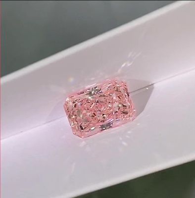 Diamante cor-de-rosa sintético artificial do carbono 2 quilates a 2,99 quilates