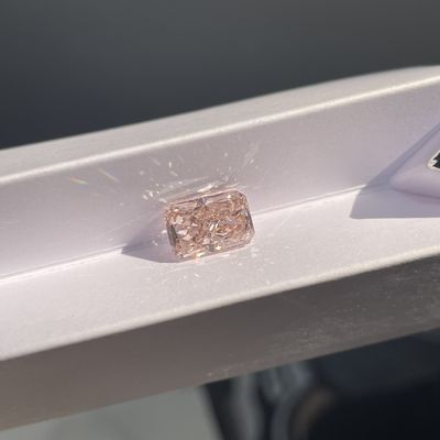 Laboratório artificial Crescido CVD Rosa Diamantes Radiante Forma 1.5ct-1.99ct