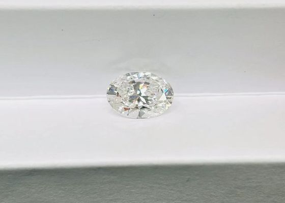 2.1ct Forma oval Laboratório cultivado CVD Diamante IGI Certificado G VVS 2EX