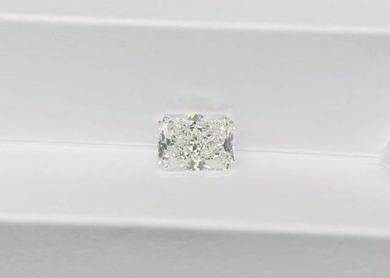 CVD incolor Diamond Radiant Cut Fancy Design crescido laboratório de 10 Mohs