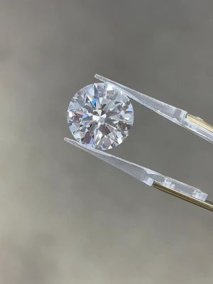2.4ct Laboratório certificado pela IGI Criado CVD Diamante de corte redondo