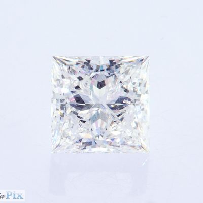 3.3ct Princess Cut Lab Criado Diamantes Brancos Certificado IGI para a fabricação de jóias