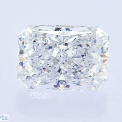 Grande Tamanho 4+Ct CVD cultivado em laboratório Branco Diamante Forma radiante Fantástica Certificado IGI