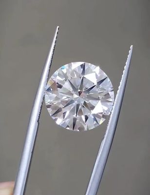 Certificado IGI Diamante sintético redondo DEFG Jóias Decoração CVD Diamantes brancos