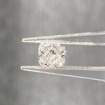 1.05CT Quadrado Cushion Cut Laboratório Criado Diamantes Brancos F VVS2 CVD Laboratório Diamantes Crescidos