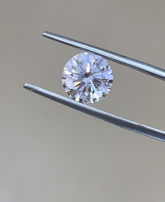 Dez HA Forma Redonda Diamantes cultivados em laboratório Diamantes certificados IGI Dez Corações Setas